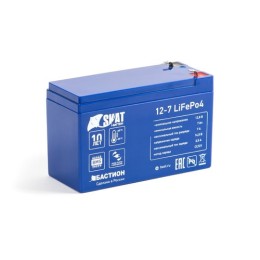 LI-ION АККУМУЛЯТОР SKAT I-BATTERY 12-7 LIFEPO4 645 БАСТИОН